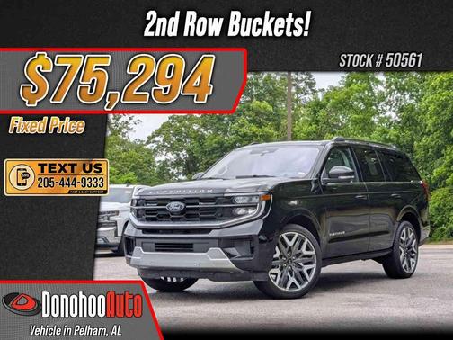 AGATE BLACK METALLIC 2025 Ford Expedition Platinum