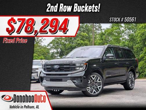 AGATE BLACK METALLIC 2025 Ford Expedition Platinum