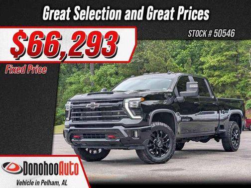 Black 2025 Chevrolet Silverado 2500 LT
