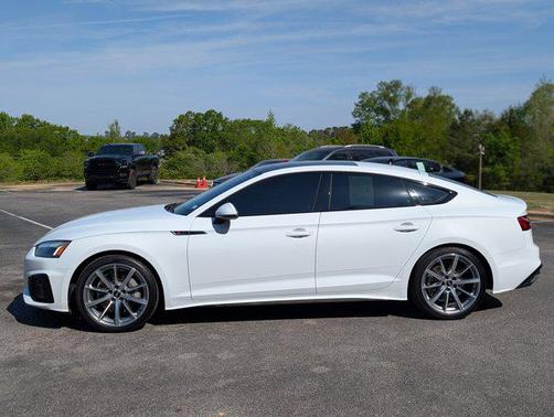 Arkona White 2025 Audi A5 Sportback 45 S Line Premium