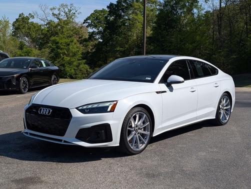 Arkona White 2025 Audi A5 Sportback 45 S Line Premium