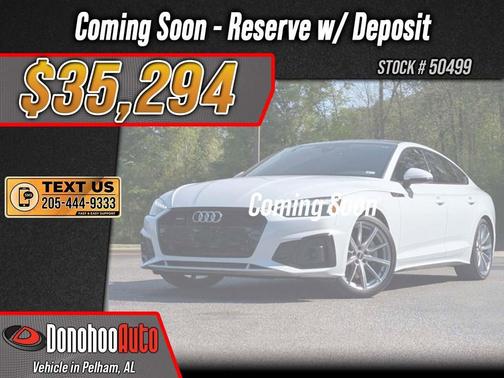 Arkona White 2025 Audi A5 Sportback 45 S Line Premium