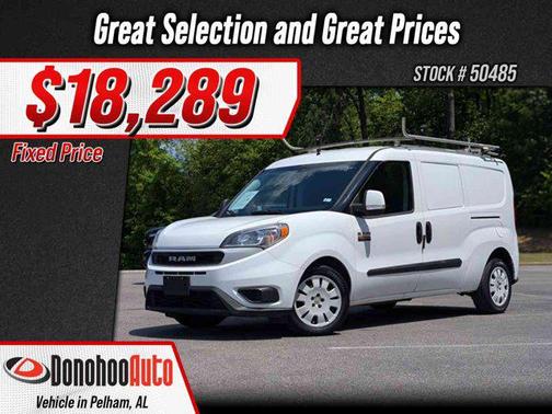 Bright White 2019 RAM ProMaster City Tradesman