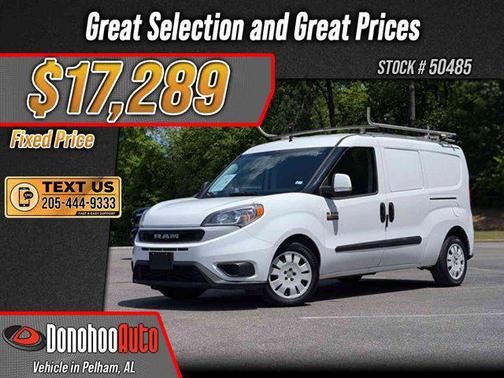 Bright White 2019 RAM ProMaster City Tradesman