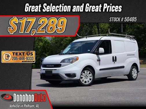 Bright White 2019 RAM ProMaster City Tradesman