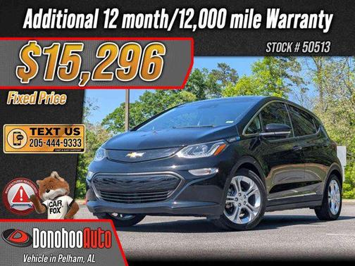 Mosaic Black Metallic 2020 Chevrolet Bolt EV FWD LT