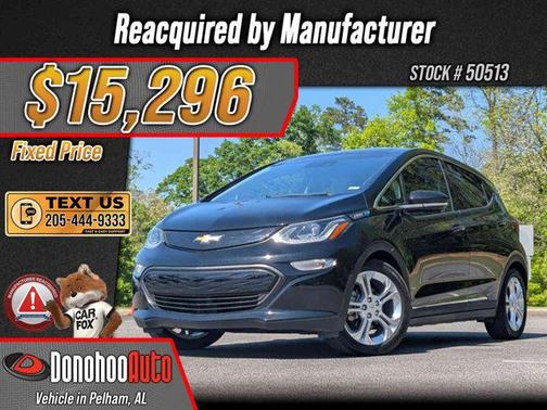 Mosaic Black Metallic 2020 Chevrolet Bolt EV FWD LT