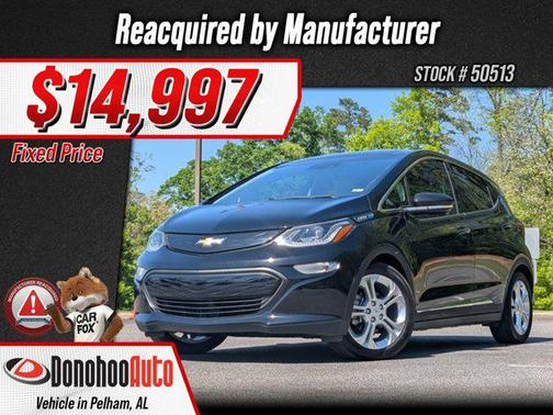 Mosaic Black Metallic 2020 Chevrolet Bolt EV FWD LT