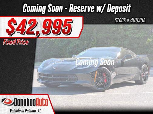 Black 2017 Chevrolet Corvette Stingray