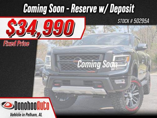 Super Black 2021 Nissan Titan PRO-4X