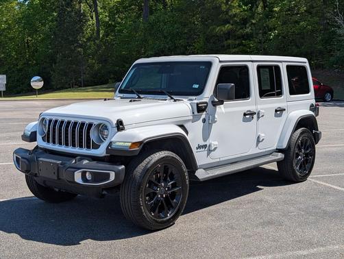 Bright White Clearcoat 2025 Jeep Wrangler 4xe Sahara