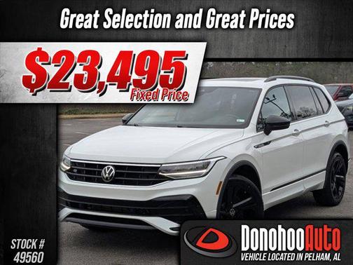 2023 Volkswagen Tiguan 2.0T SE R-Line Black