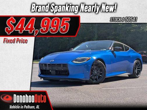 Seiran Blue Metallic/Super Black 2024 Nissan Z Performance Manual