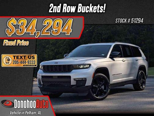 Silver Zynith 2025 Jeep Grand Cherokee L Limited
