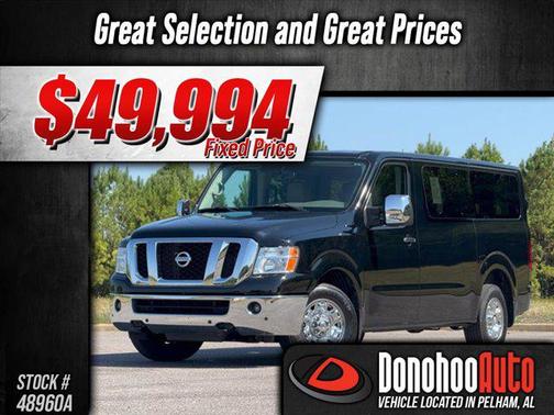 2021 Nissan NV Passenger NV3500 HD SL V8
