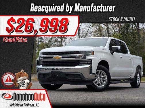 Summit White 2020 Chevrolet Silverado 1500 LT