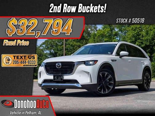 Rhodium White Premium 2024 Mazda CX-90 PHEV Premium