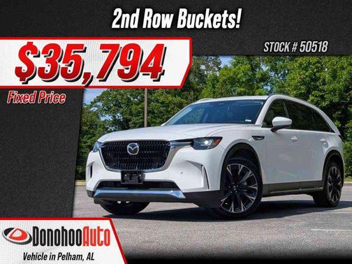 Rhodium White Premium 2024 Mazda CX-90 PHEV Premium