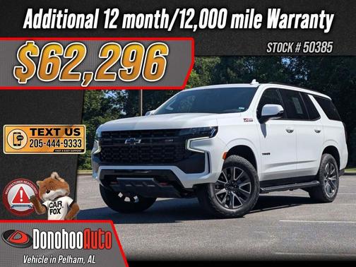 Summit White 2024 Chevrolet Tahoe 4WD Z71