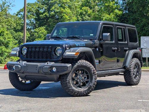 Black Clearcoat 2025 Jeep Wrangler 4xe Willys