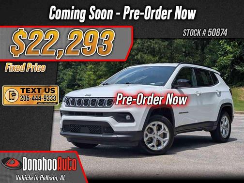 Bright White Clearcoat 2024 Jeep Compass Latitude
