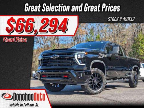 Black 2025 Chevrolet Silverado 2500 LT
