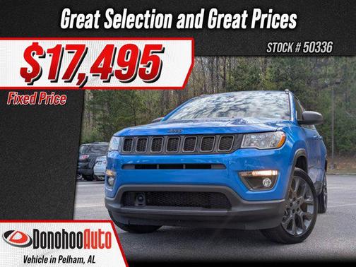Laser Blue Pearlcoat 2021 Jeep Compass 80th Special Edition