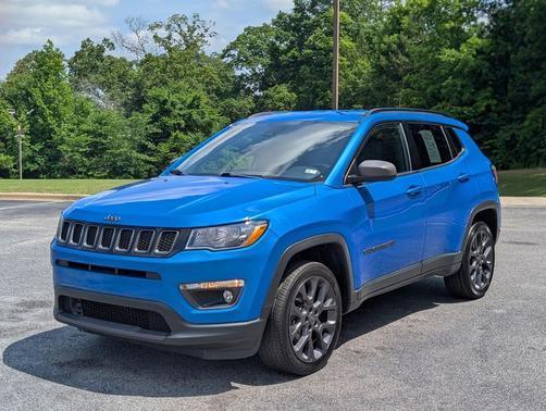 Laser Blue Pearlcoat 2021 Jeep Compass 80th Special Edition