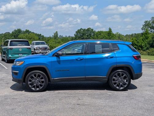Laser Blue Pearlcoat 2021 Jeep Compass 80th Special Edition
