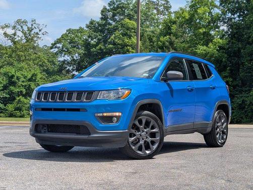 Laser Blue Pearlcoat 2021 Jeep Compass 80th Special Edition