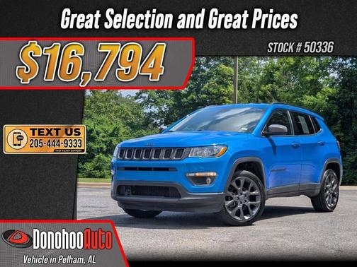 Laser Blue Pearlcoat 2021 Jeep Compass 80th Special Edition
