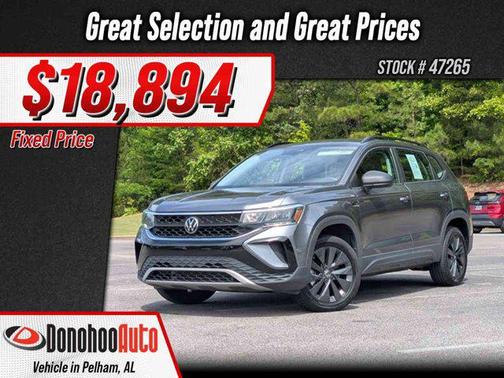 Platinum Gray Metallic 2023 Volkswagen Taos 1.5T S