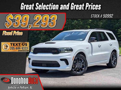 White Knuckle Clearcoat 2024 Dodge Durango R/T Plus AWD