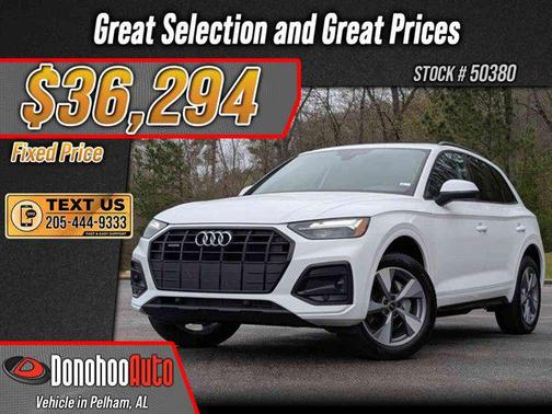 Glacier White Metallic 2025 Audi Q5 40 Premium
