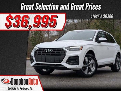 Glacier White Metallic 2025 Audi Q5 40 Premium