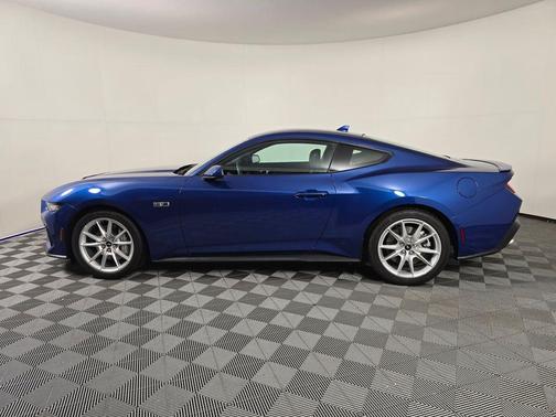 Atlas Blue Metallic 2024 Ford Mustang GT Premium
