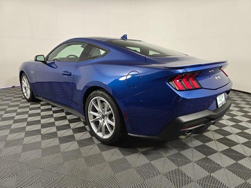Atlas Blue Metallic 2024 Ford Mustang GT Premium