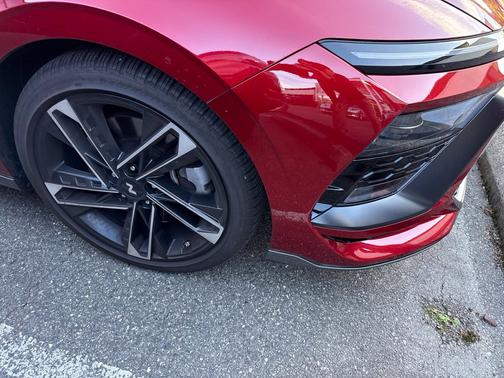 Ultimate red 2024 Hyundai SONATA N Line