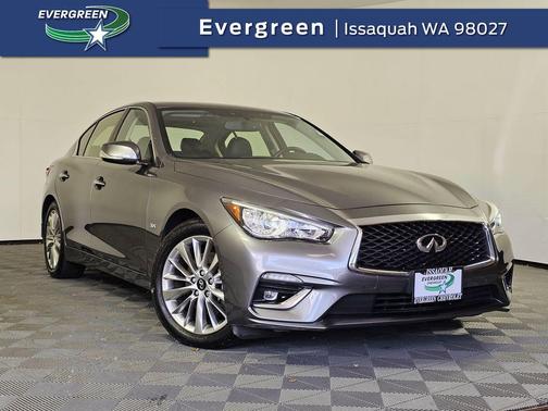 Graphite Shadow 2019 INFINITI Q50 3.0t LUXE