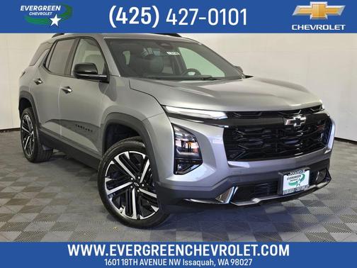 Sterling Gray Metallic 2026 Chevrolet Equinox RS