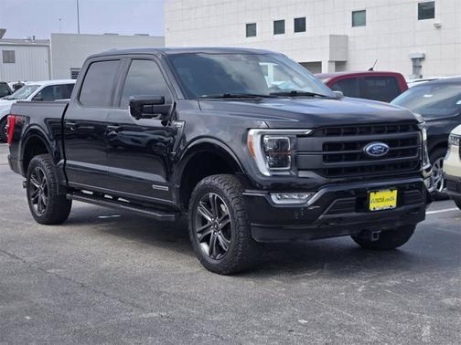 AGATE BLACK METALLIC 2022 Ford F-150 LARIAT