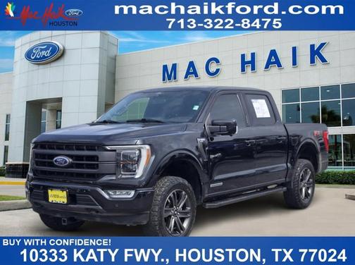 AGATE BLACK METALLIC 2022 Ford F-150 LARIAT Truck