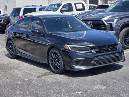 Crystal Black Pearl 2022 Honda Civic TOURING