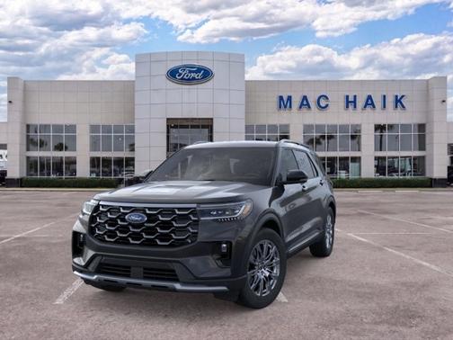 Agate Black Metallic 2026 Ford Explorer Platinum