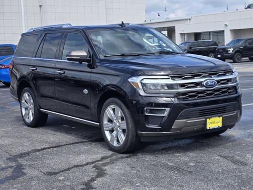 AGATE BLACK METALLIC 2023 Ford Expedition KING RANCH