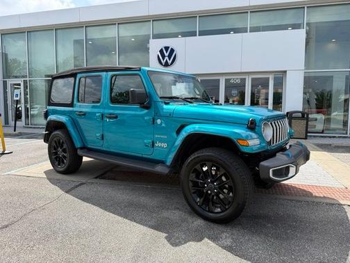 Pearl 2024 Jeep Wrangler Sahara 4xe