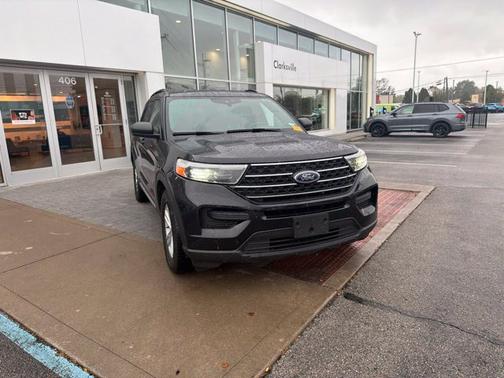 Black Metallic 2020 Ford Explorer Base