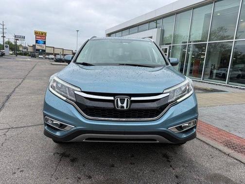Blue 2015 Honda CR-V EX-L