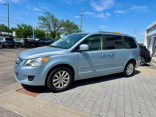 Blue 2012 Volkswagen Routan SE