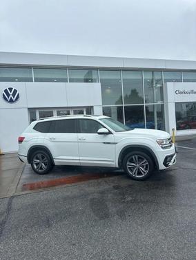 Pure White 2019 Volkswagen Atlas 3.6 V6 SE R-Line